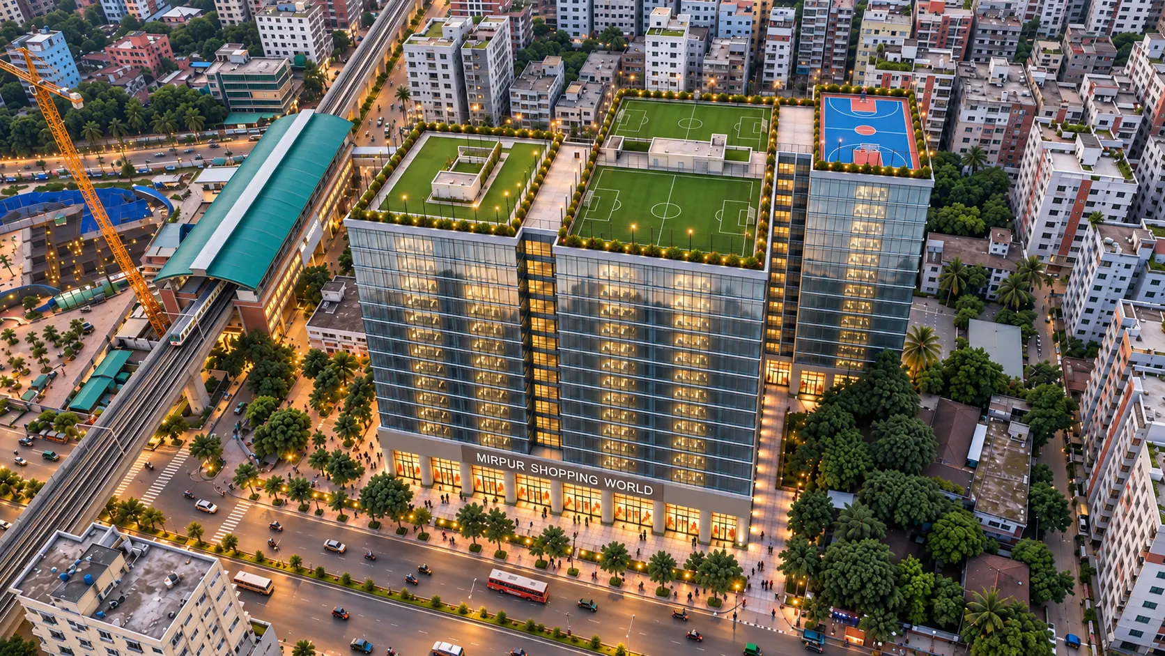 Rooftop Indoor Stadium